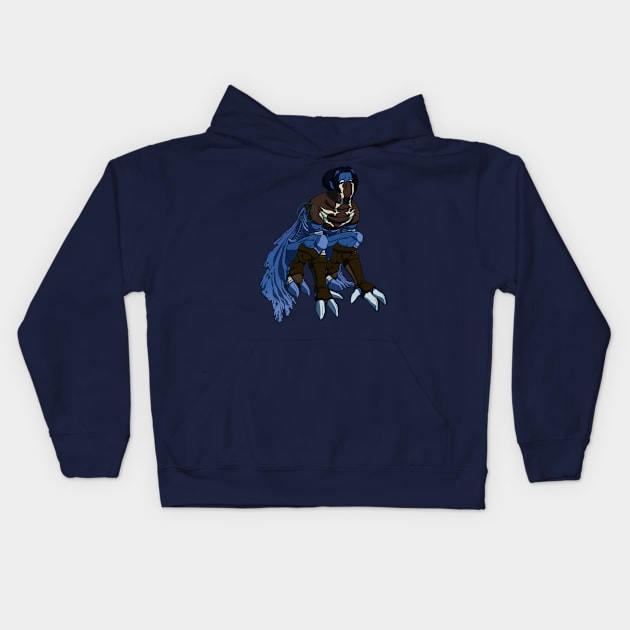 Raziel the Soul Reaver sad gaze Kids Hoodie by JuditangeloZK